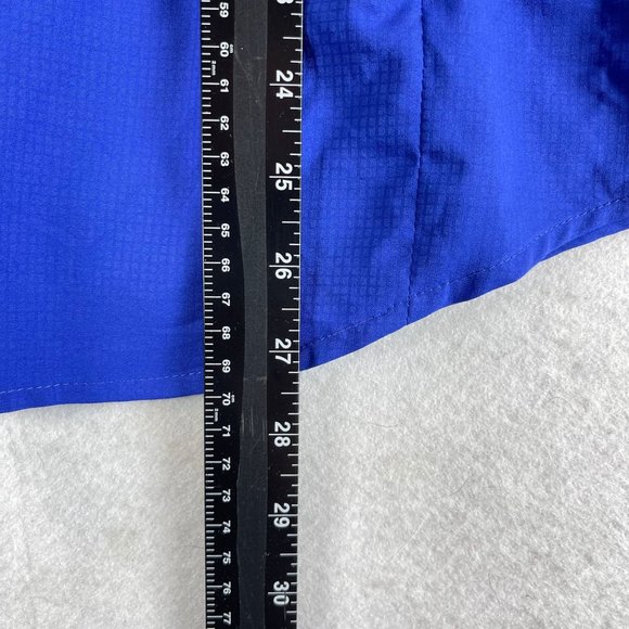 COLUMBIA Womens XL Blue Omni Shield SPF Performance Short Sleeve Button Up Shirt - Picture 11 of 13